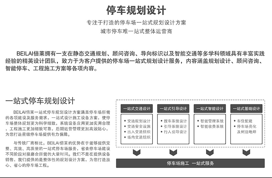 四川成都停车场规划设计打造卓越的停车场一站式规划设计方案