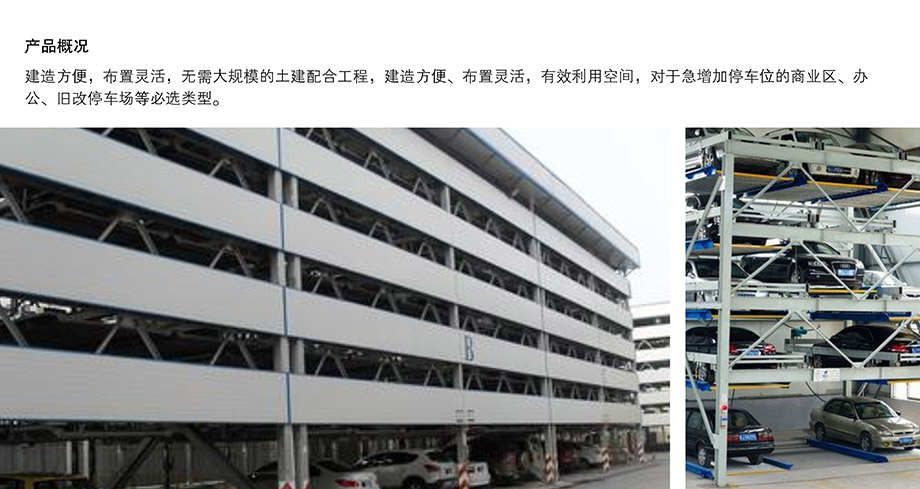 四川成都PSH5五层升降横移停车设备概况